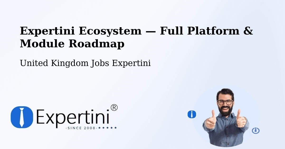Expertini Ecosystem — Full Platform & Module Roadmap – Ramsgate